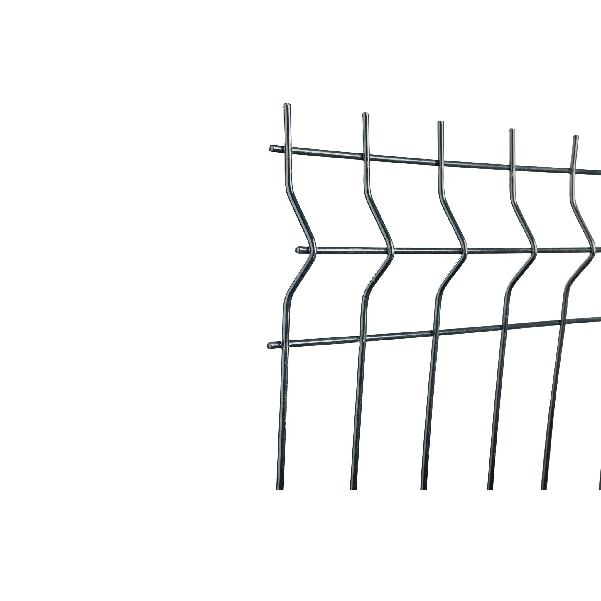 Panou Bordurat Gri Antracit 1200 x 2000 mm, Sârmă 3,2 mm